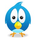 Twitter Cute Bird Vector