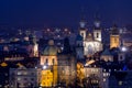 Tyn Church At Night