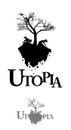 Typographic composition illustrating utopia