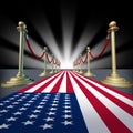 U.S.A. American movie star festival election vote
