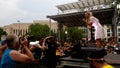 UK music chart certified number 1 platinum singer Rita Ora in a live outdoor performance in Washington DC last June 8, 2014