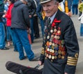 Unidentified veterans during festivities devoted to Victory Day.