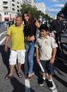 Univision Reporter, Father and Son