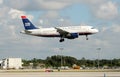 US Airways jet landing