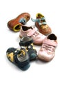 Used Children Shoes Close Up