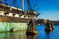 The USS Constellation in the Inner Harbor of Baltimore, Maryland