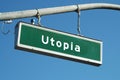 Utopia sign