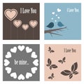 Valentine cute cards