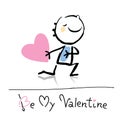 Valentine's Day cartoon