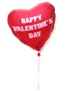 Valentines day heart balloon