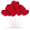 Valentines Day Heart Balloons ...