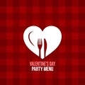 Valentines Day Menu Food Drink...