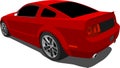 Vector 2008 Ford Mustang Gt