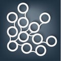 Vector Abstract Circle Object