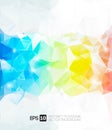 Vector Abstract Polygonal Back...