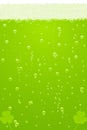 Vector green beer texture for St. Patricks Day