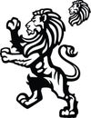 Lion Rampant Mascot