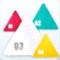 Vector Triangle Background. Co...