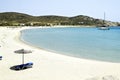 View of Maganari beach, Ios island, Greece