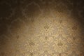 Vintage Golden Wallpaper