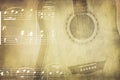 Vintage Music Collage