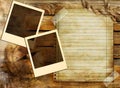 Vintage Staff Background