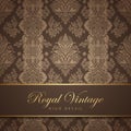 Vintage Wallpaper Design. Flou...