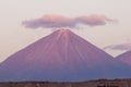 Volcano Lincancabur in Chile