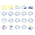 Weather icons