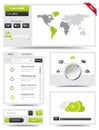 Web design elements this image is a vector file representing a collection of Stock Image
