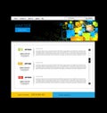 Web site design template art Royalty Free Stock Images