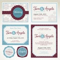 Wedding Invitation Card Templa...