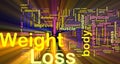 Weight Loss Background Concept...