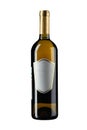 Wine Bottle On White
