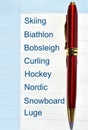 Winter Sports