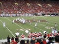 Wisconsin offense in action against UNLV