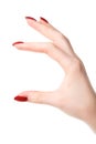 Woman Hand With Empty Space Fo...