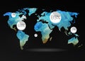 World Map Background