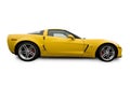 Yellow Sports Car