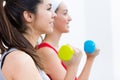 Young People In The Gym