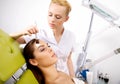 Young Woman Getting Beauty Ski...