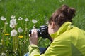 Young Woman In Leisure Time Ma...