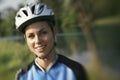 Young Woman Training On Mounta...