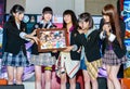 Yumemiru Adolescence Group in Thailand Comic con 2014.