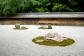 Zen Rock Garden.Kyoto.Japan.