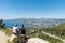 Cassis sea mountain cyclists road
