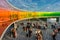 Rainbow panorama at Aarhus, Denmark