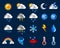 Weather icons set