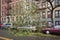 Car damaged by Hurricane Sandy