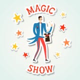 狮子表现与魔术师和例证的动画片马戏兔子图片库存怎么追白羊男图片